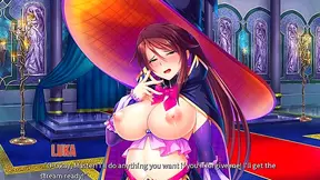 Harem Hunter Anime – Succubus Screwed Till Pregnant With Visual Novel Action