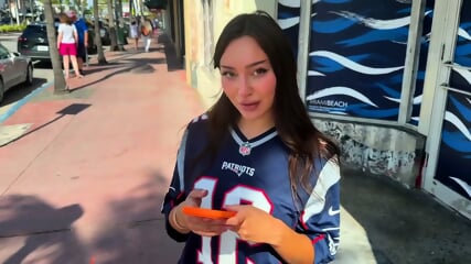 Hot Patriots Fan Gets Fucked