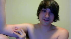 Will Massages Arms and Talks to Camera