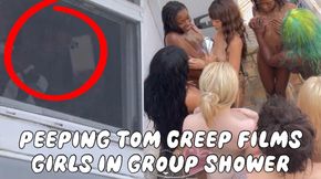 Peeping Tom Creep Films Girls in Group Shower