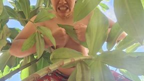 Giantess Unleashes Danger in the Forest - Beware!!