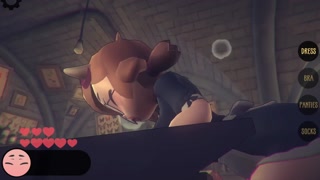 Gorgeous Lady' Voluptous Ass Against Throbbing Ghost Shaft - Poke Abby