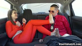 Anastasia Rose in Prisoner Transfer Footjob 720p MOV