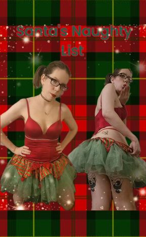 Santa's Naughty List - Sara Desire XO- Femdom