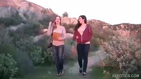 Outdoor Spanking Race Movie From