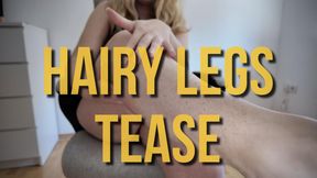 Worship My Natural Hairy Legs - Slow Tease