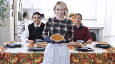 Thankful For My Stepbrother's Cock- Family Strokes