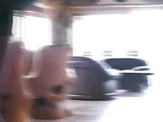 Golden-haired with a breathtaking round booty, booty drilled by a large wang