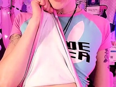 Pussy spreading close ups of blonde slut Adele Sunshine