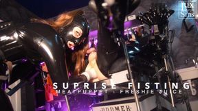 A Surprise ✊ing Freshie Juice and Meat Puppet