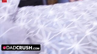 DadCrush - Delicious 18 year old years old Step-Daughter Gets Nude For Her Stepdad And Gaggs On His Throbbing Dick
