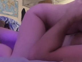 Real amateur couple recording their sex act