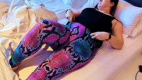 Hot Wife Teases and Locks up Cuckold on Vacaton
