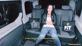 Daphne Klyde, Brunette Babe And George Uhl - Brunette Ukrainian Babe Fucked While Waiting For Her Car