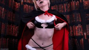 Getting Off the Naughty List JOI with Alexa Crush as Goth Mrs Claus - MP4