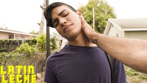 POV - Latino Hottie in Purple Gets Pounded - Latin Leche