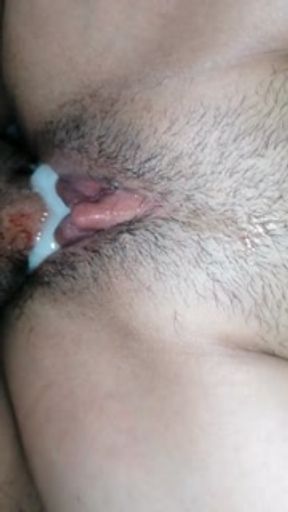 Creamy pussy - múltiple creampie