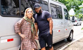 79 Years Old Mature Picked Up For Ass Fucking