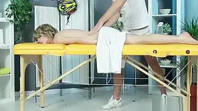 Massaged Euopean Twink Gets Cumshot