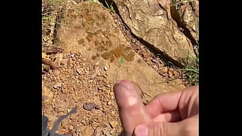 Exposed Hiking (pee on lookout&amp_cum by picnic table)