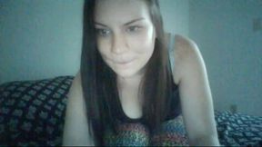 Flirting and Panty Flashing with Victoria Grey
