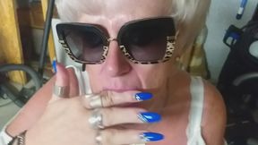 Hot Granny Sucks a Big Cock with Relish