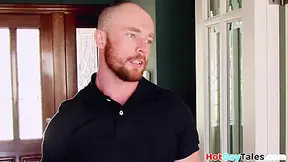 Muscled Ginger Asslicks Stepbro Before Breeded