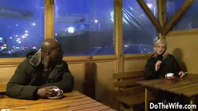 Cuck watches black cock invade his wife Linda Ray's pussy