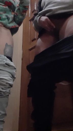 Two Teachers Masturbate Passionately in an Empty Classroom Before a Lecture