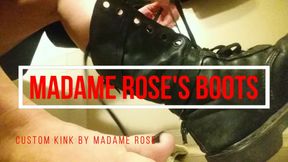 Boot Worship with Madame Rose