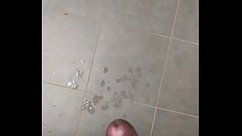 Jacking off my dick until I bust nut everywhere