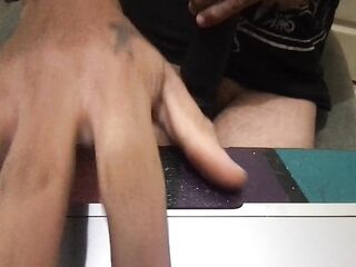 Stoned and Concupiscent Trans Hunk