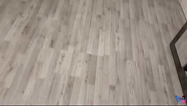 The secretary thanks her boss who gave her new heels by having her feet licked and fucked on the desk