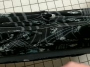 Tranny masturbating at work