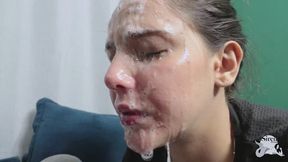 Preparei muita saliva e cuspe para cobrir teu rostinho lindo, vai ficar linda com meus germes by Anita Thompson (part04-05)