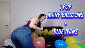 I POP MANY BALLOONS - BLUE JEANS