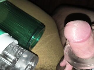 POV: Alone in daybed enjoying my automatic suction & rotation machine