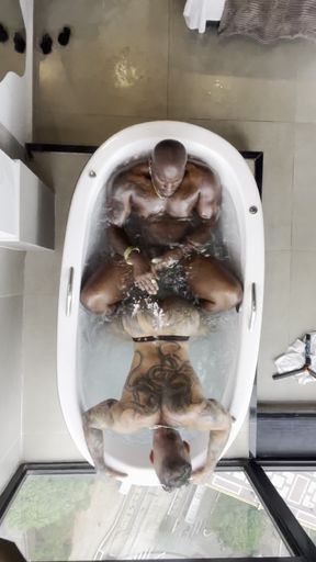 Muscle Body Builder Slut Gets Fucked By BBC!