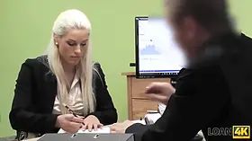 Loan4k. spectacular blonda with perfect figure offers agent sex..