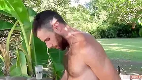 Steamy Latino Encounter: Big-Cock Fun by the Pool – LatinLeche