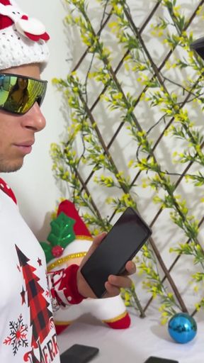 Christmas Special: Customer Pays for Phone with Sex in Mobile Shop Roleplay   Clip 2