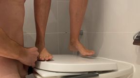 Crushed With a Toilet Seat!