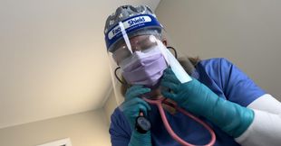 Stealing Gloves and Masks at the Dentist's Office