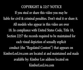 Kimber Lee Horny Hippie Girl Solo with Vibrator and Dildo