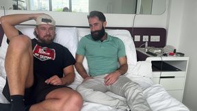 my girlfriend filmed my gay experience with an american!