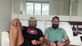 my girlfriend filmed my gay experience with an american!