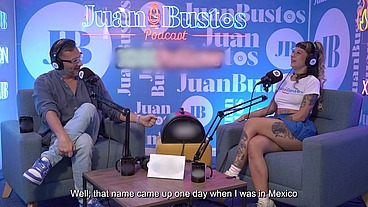 8 orgasmos de Esencia Migrante LATINA de GRAN CULO termina haciendo GARGANTA PROFUNDA en Juan Bustos Podcast