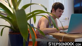 StepsonXXX.com - Well built stepdad Ian Holms fulfills my sexual fantasy by punishing