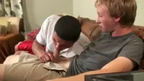 BoysFirstTime - Virgin gay Joe gets cock sucking