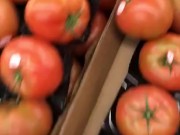 Muslim Girl Likes Vegetable Dildos